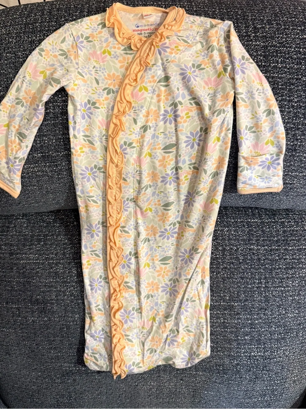 Magnetic Me Floral Long Sleeve Gown.